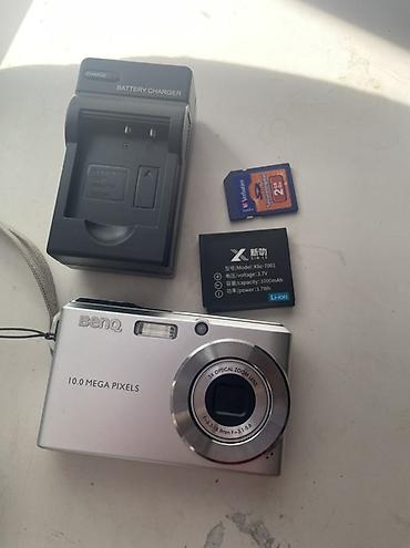 Другое ТВ и видео: Компактная цифровая камера BenQ 10.0 Mega Pixels с комплектом — 1