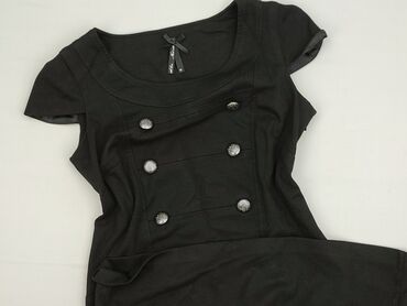 czarne t shirty basic: Next, Women`s dress, size XL (EU 42)
