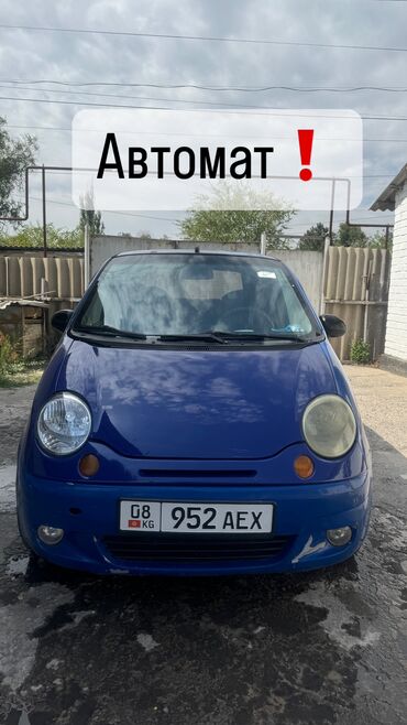 жугили машина: Daewoo Matiz: 2002 г., 0.8 л, Автомат, Бензин, Хэтчбэк