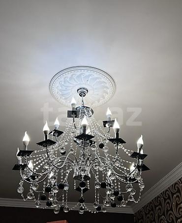 büllur: Çılçıraq, 10 və daha çox lampa, Metal — 2