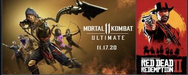 Игры для PlayStation: Mortal KOMBAT11 Ultimate - 280 сом. Работает на ПС4 и ПС5. Red Dead