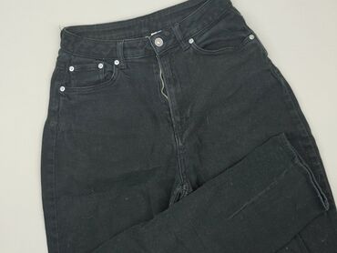 spodnie dresowe 100 bawełna damskie: Jeans, H&M, M (EU 38), condition - Good