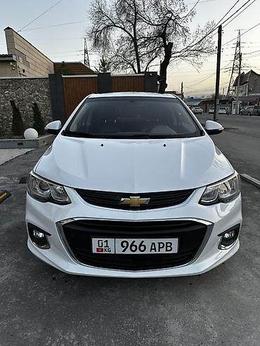 Chevrolet: Chevrolet Aveo: 2017 г., 1.4 л, Автомат, Бензин, Седан — 1