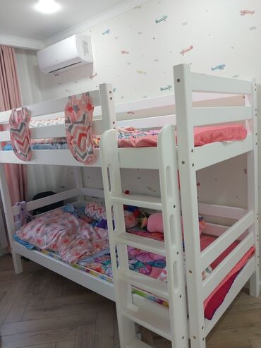 детский калыбель: Двухъярусная кровать, Для девочки, Для мальчика, Новый