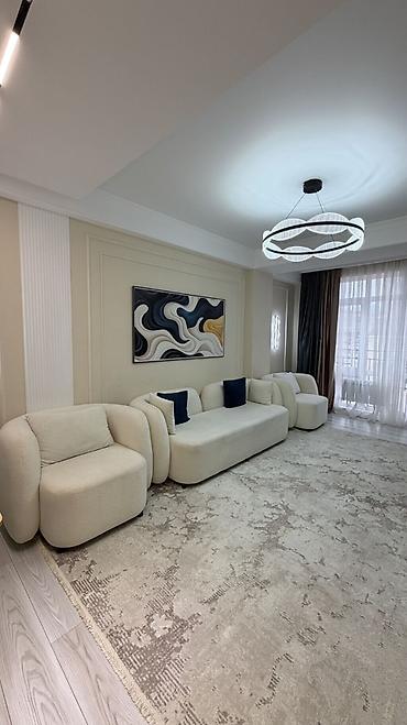 106: 2 комнаты, 55 м², Асанбай мкр Элитка, 13 этаж, Дизайнерский ремонт — 1