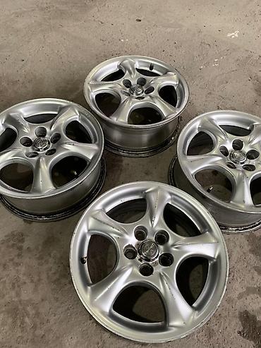 Литые Диски R 15 Toyota, Комплект, отверстий - 5, Б/у — 3
