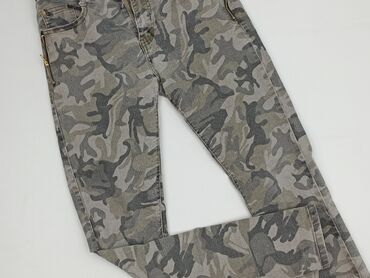 Damskie jeansy o fasonie skinny, charakteryzujące się wzorem