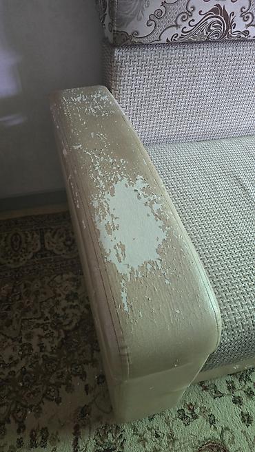 sofa bed: Прямой диван, Б/у — 3