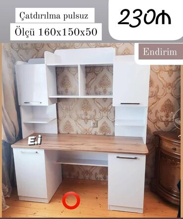 Çarpayılar: *Yazı masası 230Azn💥* ✔️Rəng seçimi var ✔️ Çatdırılma və Quraşdırılma