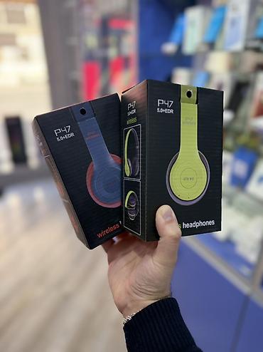 P47 5.0+EDR Wireless Qulaqlıq - Bluetooth 5.0 + EDR texnologiyası