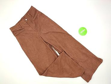 pull on trousers h: Spodnie materiałowe damskie, rozmiar L — 2