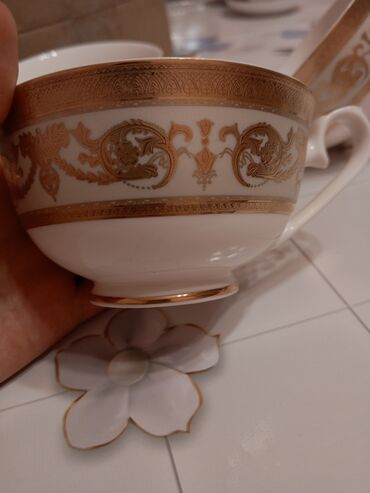 Fincanlar: Fincanlar, rəng - Qızılı — 2