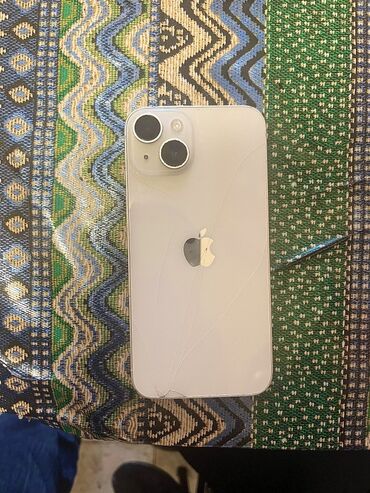 Apple iPhone: IPhone 14, 128 ГБ, Старлайт, Битый