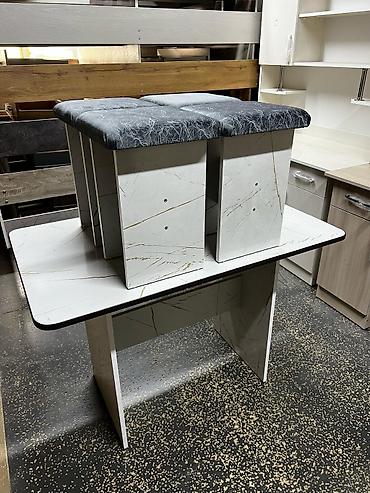 Кухонные столы и стулья: Кухонный стол и стул, Новый — 12