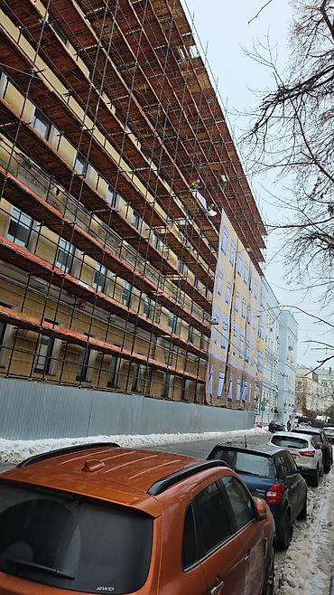 балкон ремонт: Монтаж строительный леса Хомутовый любой сложности любой высота с — 6