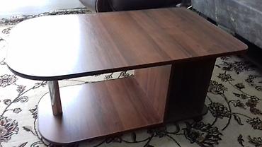 office table: Журнальный стол с каленым стеклом,2м×1м.компактный ?65см — 4