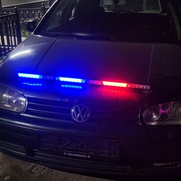 прожектор на крышу: Светодиодные мигалки для автомобиля (красно‑синие) - Комплект узких