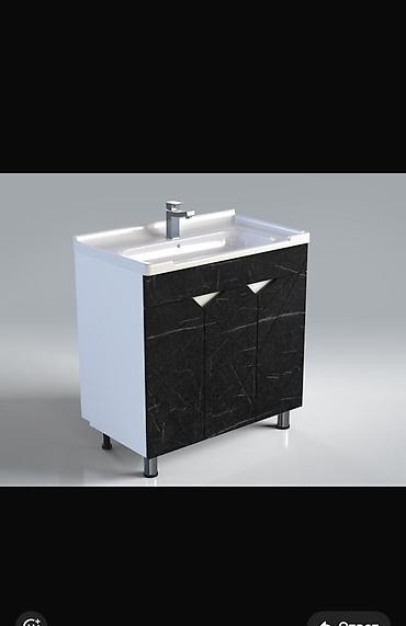 Тумбы для ванны: Тумба для ванны, С раковиной, Другой материал — 3