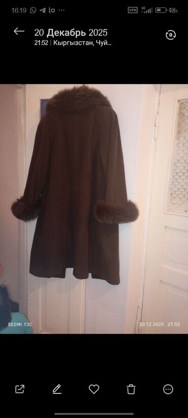 Пальто: Пальто, Классика, Осень-весна, Длинная модель — 3