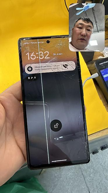 Google: Google Pixel 6A, Б/у, 128 ГБ, 1 SIM, eSIM — 8