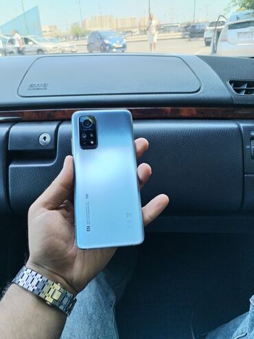 hava telefonu: Xiaomi Mi 10T, 128 ГБ, цвет - Синий, 
 Кнопочный, Отпечаток пальца, Две SIM карты
