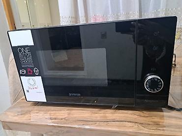 gorenje mikrodalga: Gorenje MO 6240 SY2B mikrodalğalı soba
işlənməyib tezədi qiymət sondu — 3