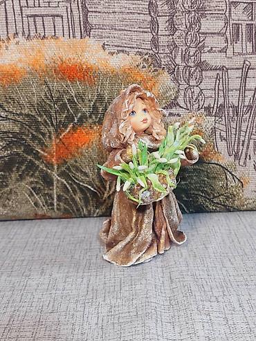 Другой декор и предметы интерьера: Сувенир, фигурка,подвеска Лесная хранительница подснежников Лесная — 3
