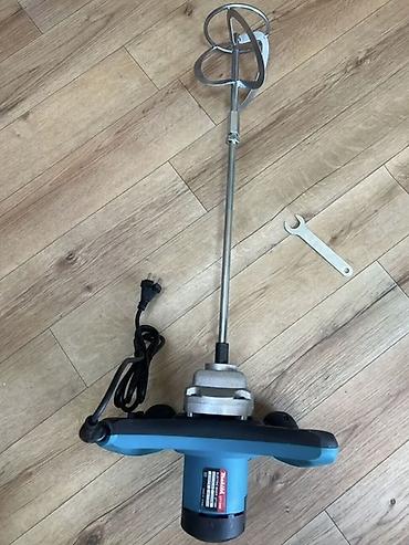 помпо миксир: Электрический миксер для строительных смесей Makita UT1200 - — 1