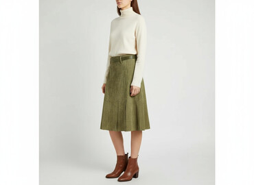 sandaly na koturnie lasocki: Promod, Women`s skirt, size S