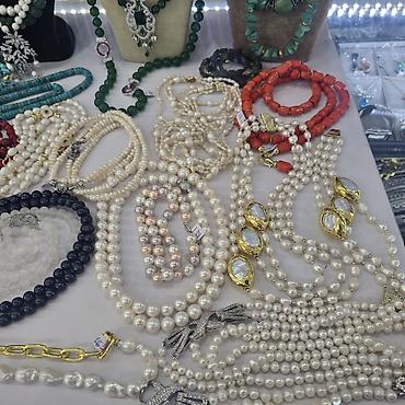 granat: Təbii daşlardan hazırlanmış zərgərlik kolleksiyası - İnci — 5