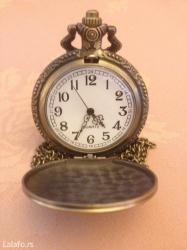 Ručni satovi: Elegantan, predivan džepni sat sa gravurom starinskog mercedes — 5