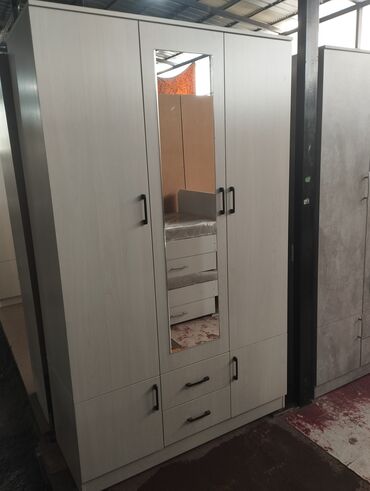 Шкафы для одежды: Шкаф для одежды, Новый, Прямой, ЛДСП — 2