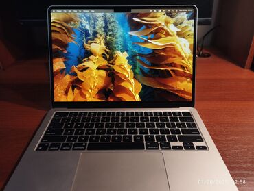 Ноутбуки: Ультрабук, Apple, 16 ГБ ОЗУ, Apple M2, 13.5 ", Б/у, Для работы, учебы, память SSD