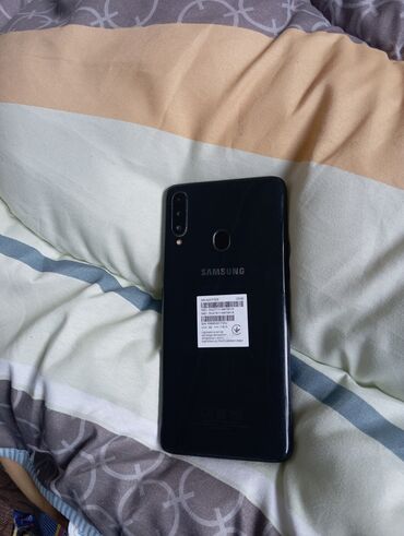 Samsung A20s, Б/у, 32 ГБ, цвет - Черный, В рассрочку, 2 SIM