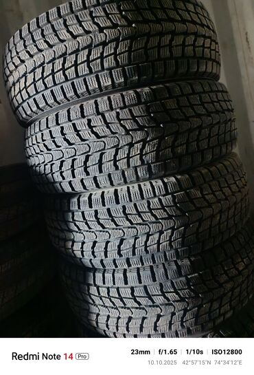 запчасти rav4: Шины 225 / 60 / R 18, Зима, Б/у, Комплект, Легковые, Япония, Dunlop