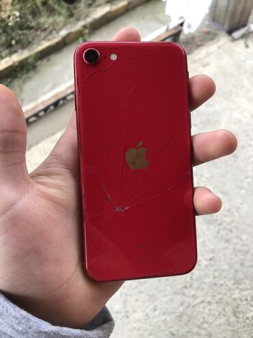 Apple iPhone: IPhone SE 2020, 128 GB, Qırmızı, Barmaq izi, Simsiz şarj, Sənədlərlə — 4