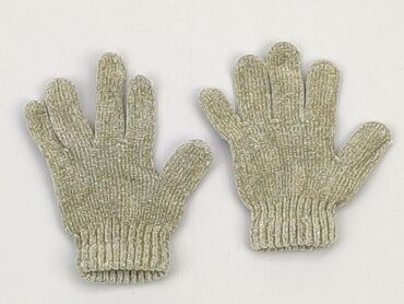 czapka zielona z daszkiem: Gloves, 16 cm, condition - Very good