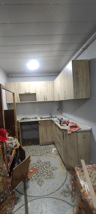 metbex ucun skaf: Düz dolab, Mətbəx üçün, Qab-qacaq üçün, Açılan, Korpuslu, 4 qapılı — 2