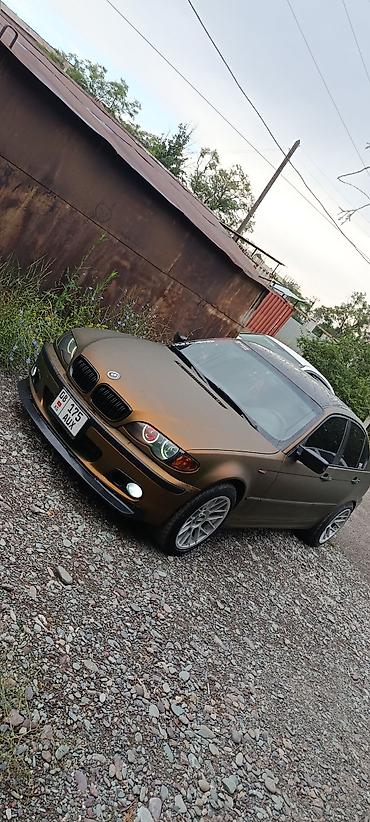 BMW 3 series: 2001 г., 3 л, Механика, Бензин, Седан