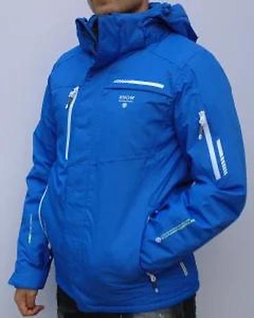 Odeća za skijanje: Muška zimska/ski jakna – plava - Toplotno izolovana podstava sa — 24