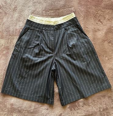 sortlar: Şort, Bershka, S, rəng - Boz — 1