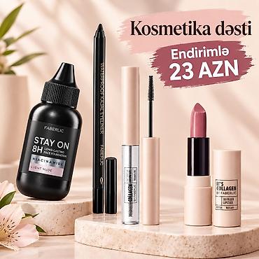 triko dest: FABERLIC kosmetika və baxım dəstləri 1) Hədiyyəlik La Crème “Şaftalı” — 2