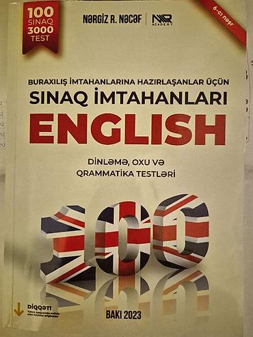 Testlər: Nergiz Necef Sınaq İmtahanları – English (6-cı nəşr, 2023) Təsvir: - — 1