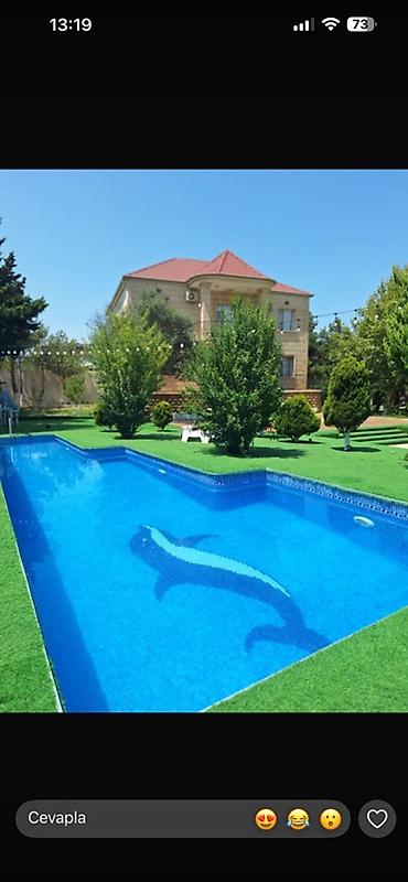 bağ evi: Həyətyanı villa – geniş həyət və üzgüçülük hovuzu - 2 mərtəbəli,bağ — 1