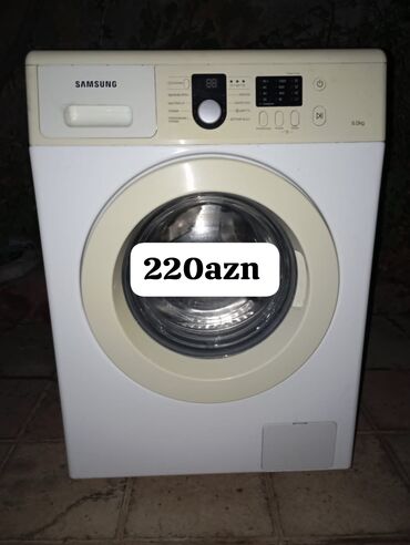 Paltaryuyan maşınlar: Paltaryuyan maşın Samsung, 6 kq, Avtomat, Qurutmasız, Kredit yoxdur