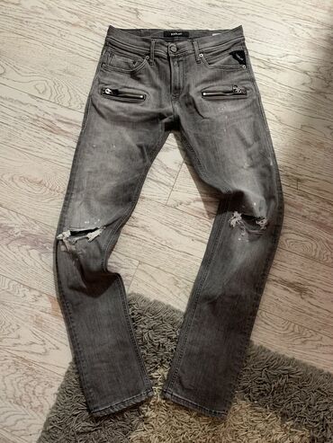 Farmerke: Replay-Jondrill-Slim Fit-Muske farmerke-Vrhunski model — 2