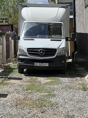 sprinter 2 2: Грузоперевозки на мебельном фургоне Mercedes-Benz (будка с — 1