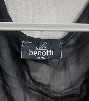 boş papaq: Qadın bluzu – Gina Benotti 44 46 - Rəng: qara - Model: boş kəsimli — 3