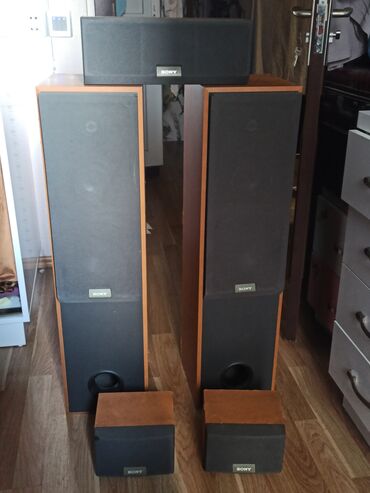 Dinamiklər və kolonkalar: Sony Kolonka, Növ - Akustik, rəng - Bej — 3