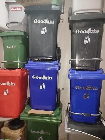 Tullantı qabları: Məhsul: Goodbin təkərli tullantı qutuları Qiymət 20lt-14 AZN Təsvir — 3